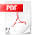 Ein rot-weißes PDF-Symbol